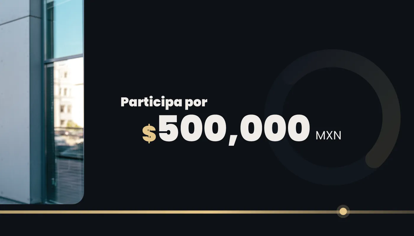 Participa por $500,000 pesos mexicanos con Actinver Inversión en acción