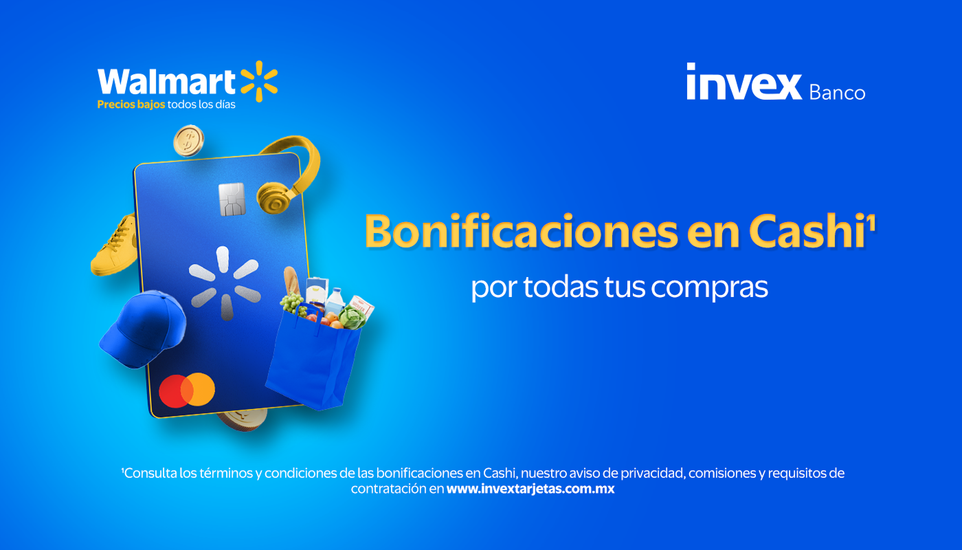 Bonificaciones en Cashi por todas tus compras. Consulta términos y condiciones.