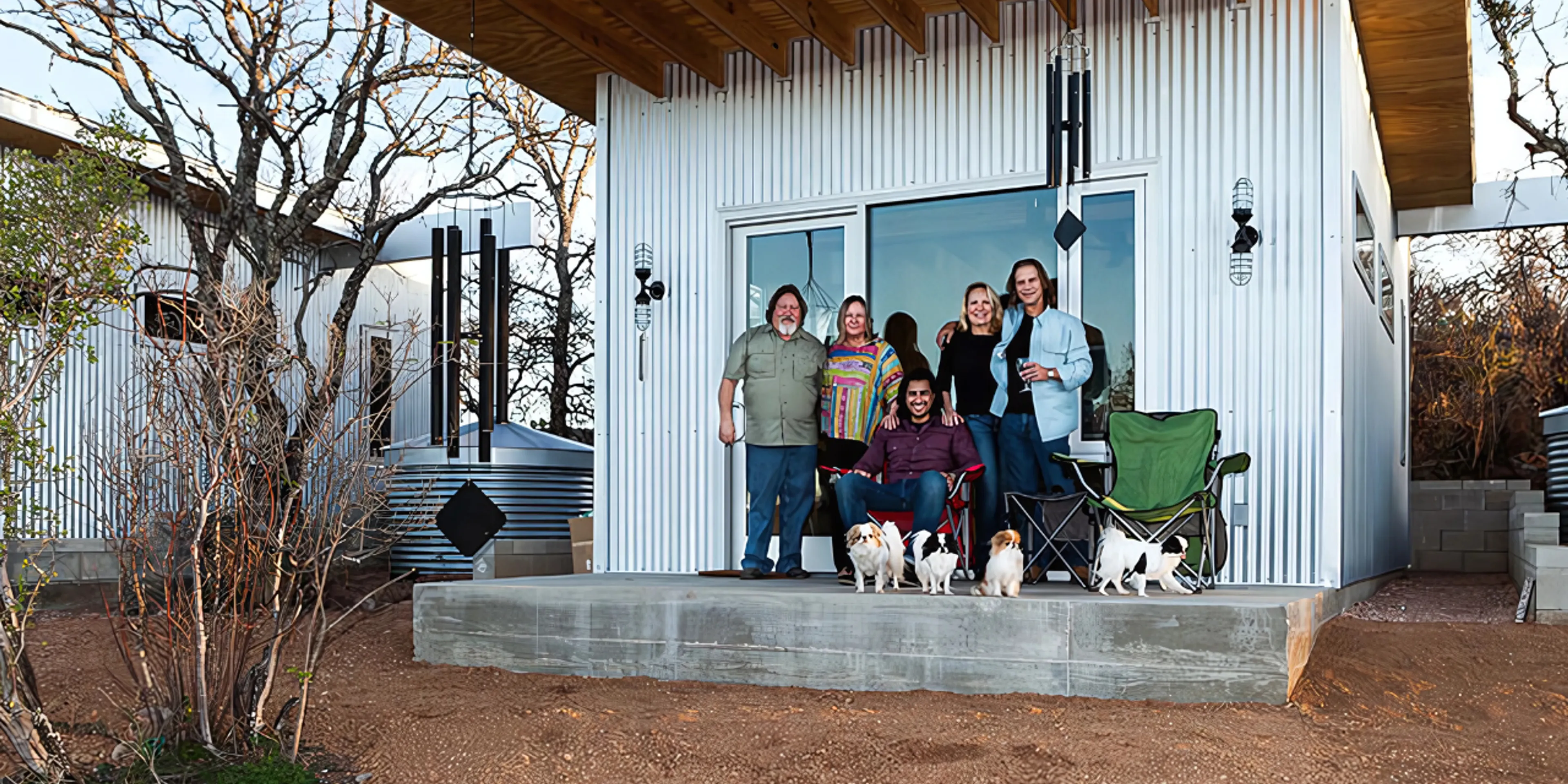 Amigos de toda la vida construyen su propio pueblo para envejecer juntos