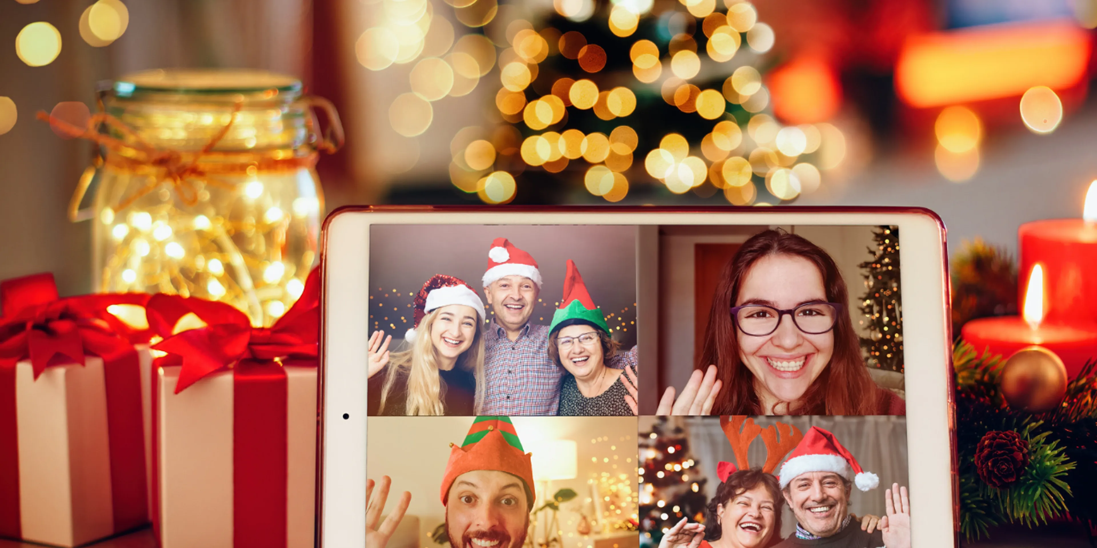 Fiestas de navidad virtuales. Herramientas y consejos