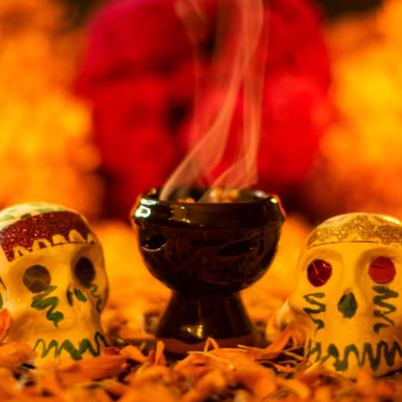 Significado del copal e incienso en las ofrendas de día de muertos