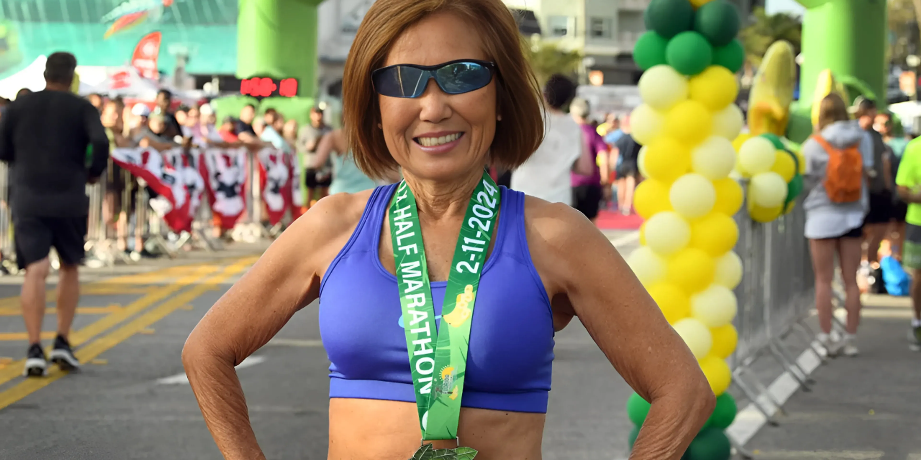 Jeannie Rice maratonista de 77 años que rompe records