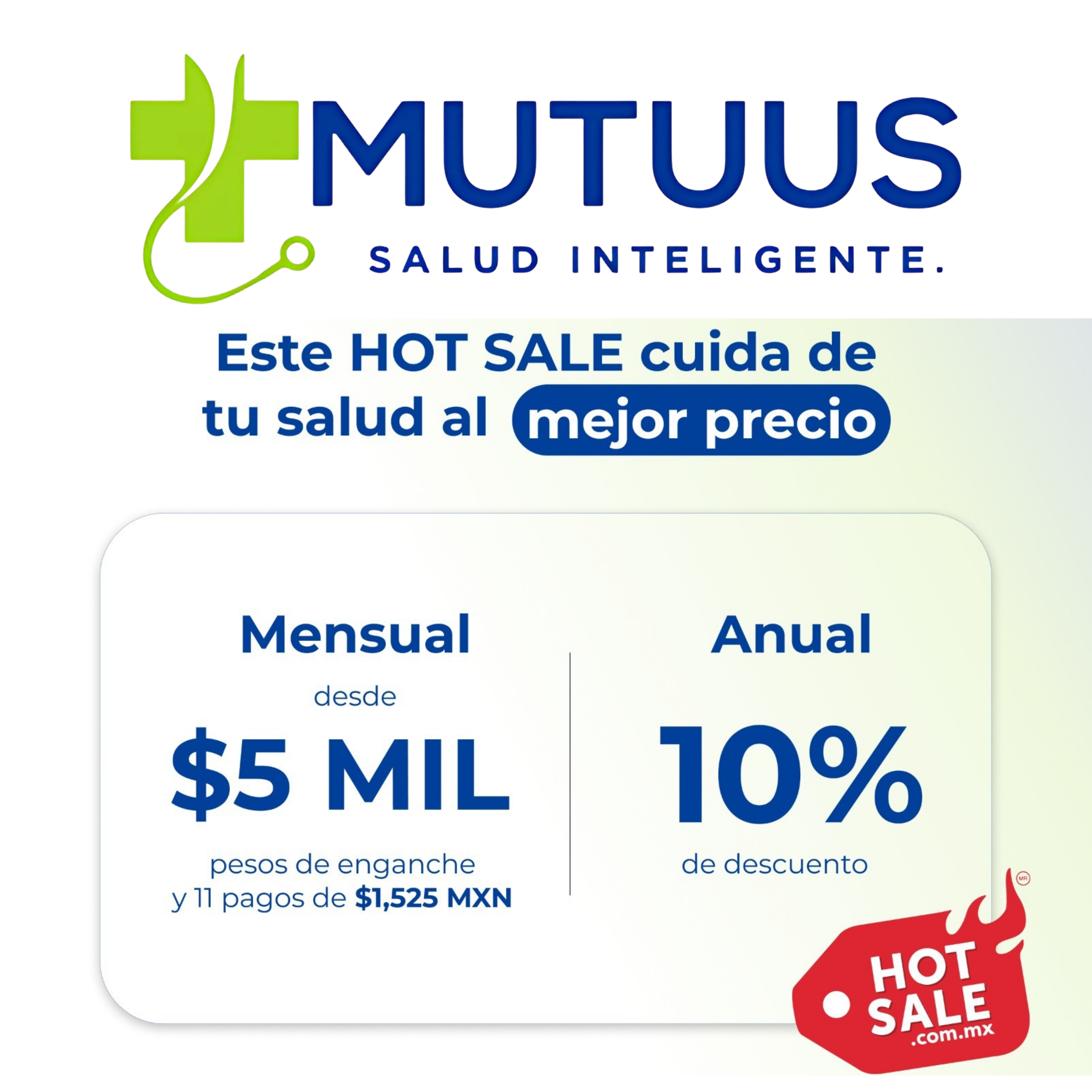 Logo Mutuus Salud inteligente Hot Sale
