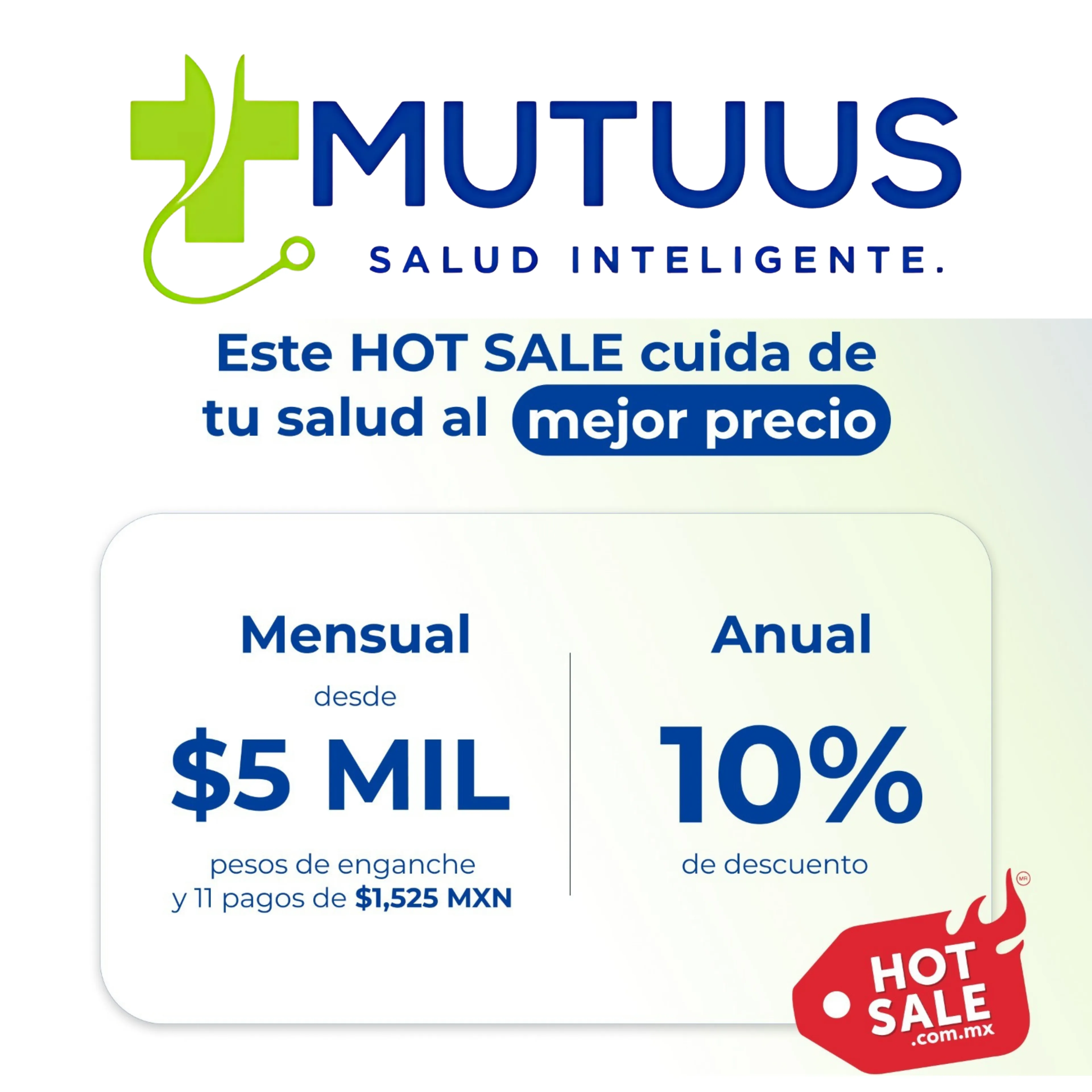 Logo Mutuus Salud inteligente Hot Sale