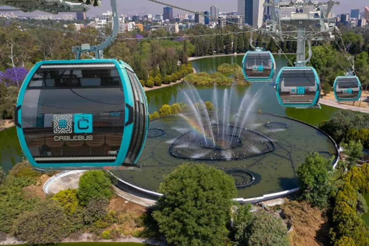 Turismo en el teleférico de la CDMX