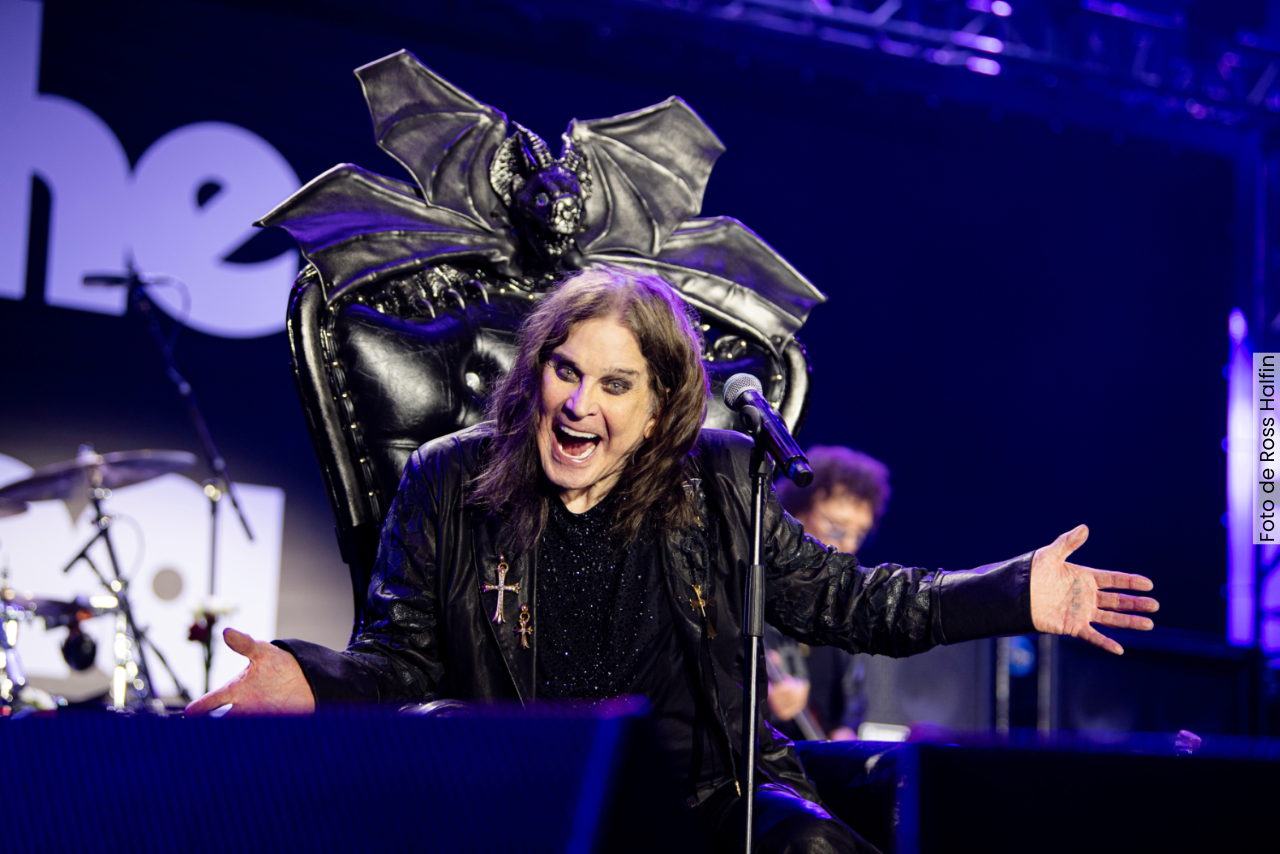 Ozzy Osbourne en su último concierto