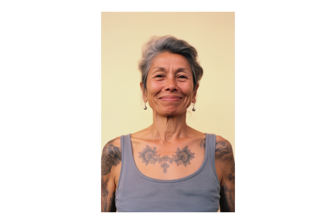 Tatuajes en personas mayores de 50 años