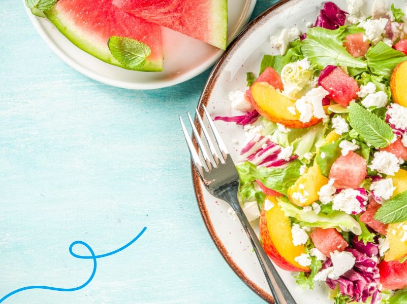 Los alimentos del verano