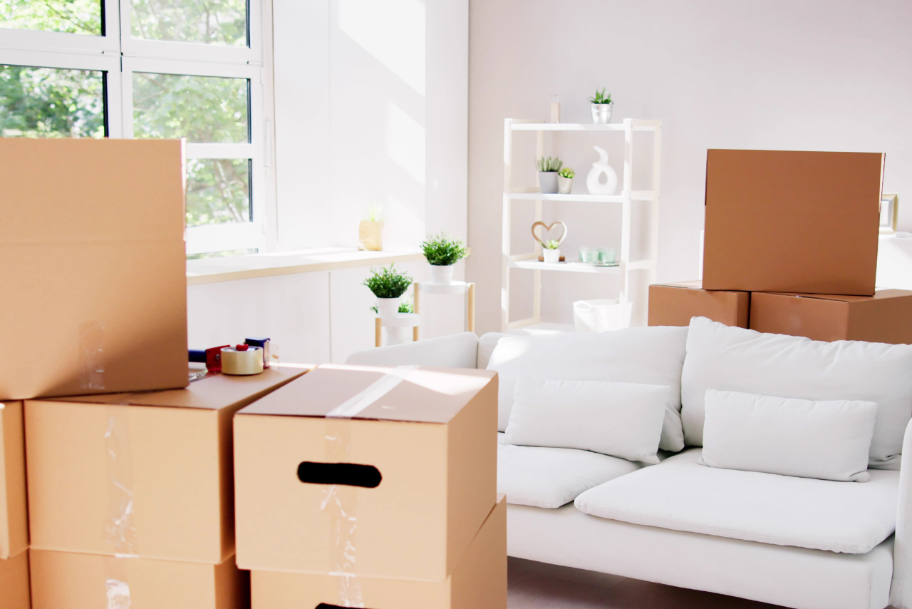 Mudanza a un lugar más pequeño cuando los hijos se van