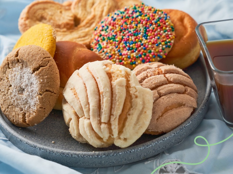 Pan dulce sin engordar