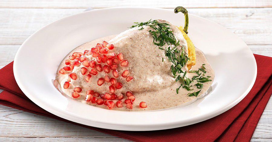 Chile en nogada - Vips, restaurante mexicano