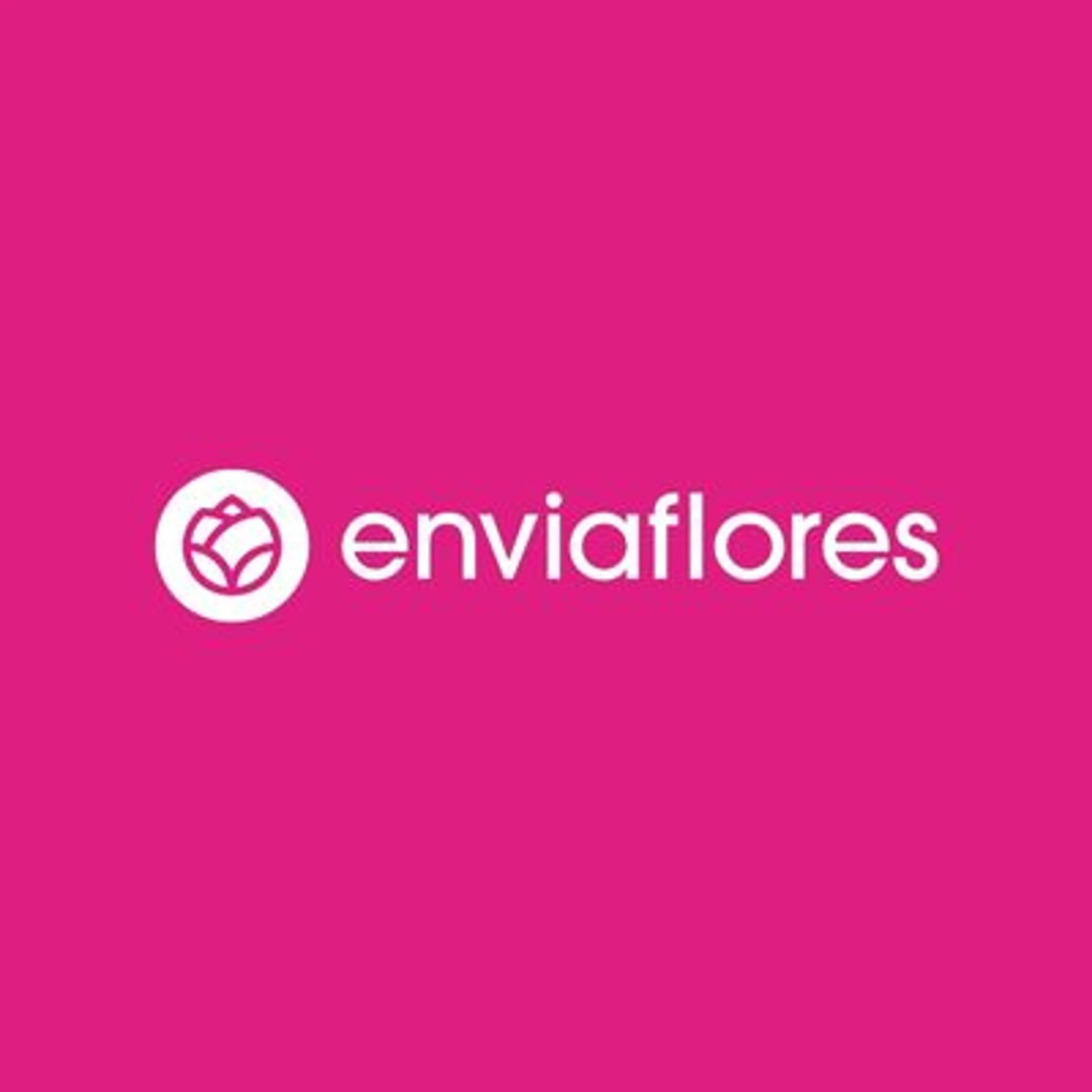Logo de envía flores y Soy más