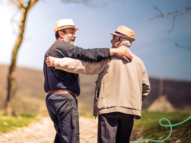 Convivencia con el hermano en la tercera edad