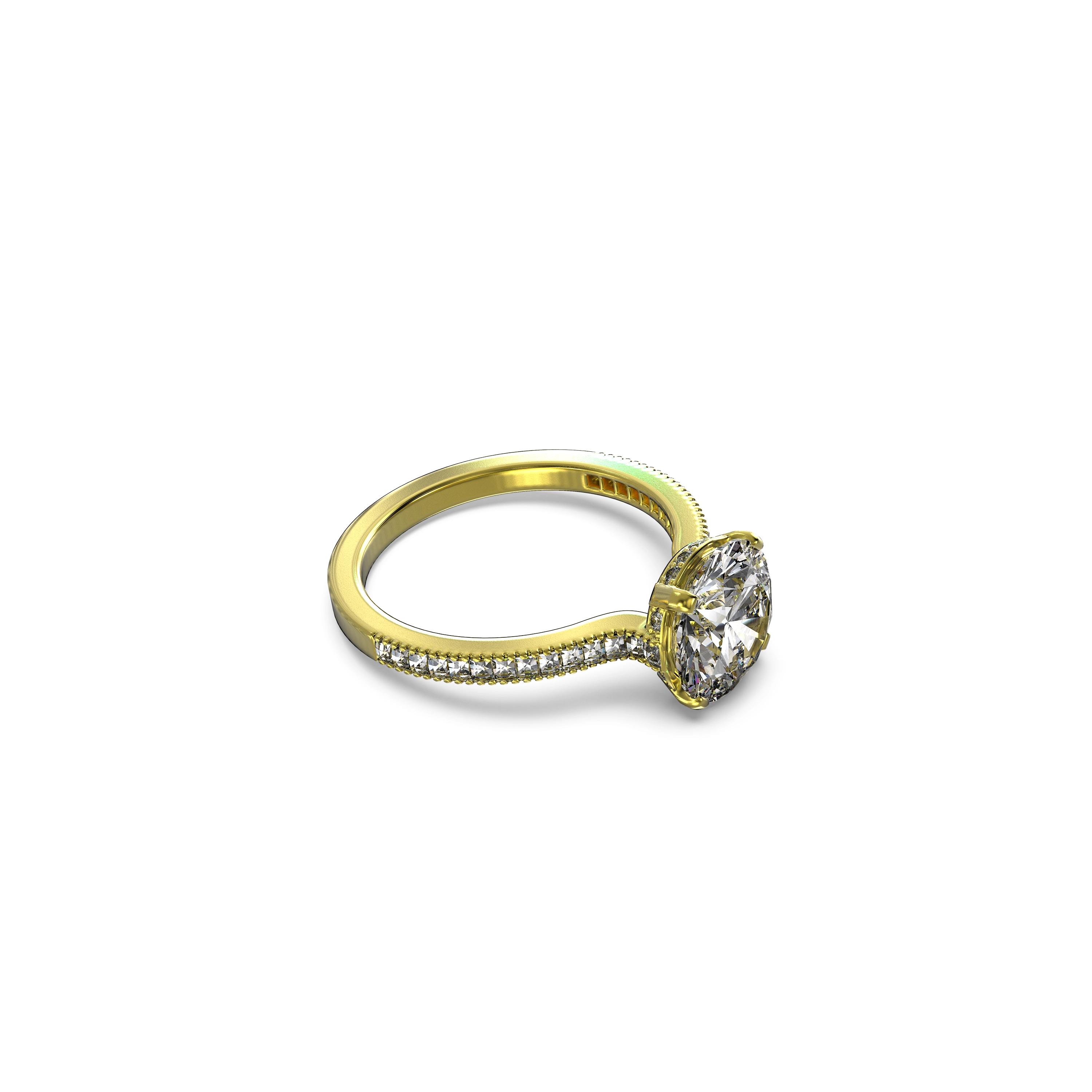 Main view of Luminous Grace Diamond Ring