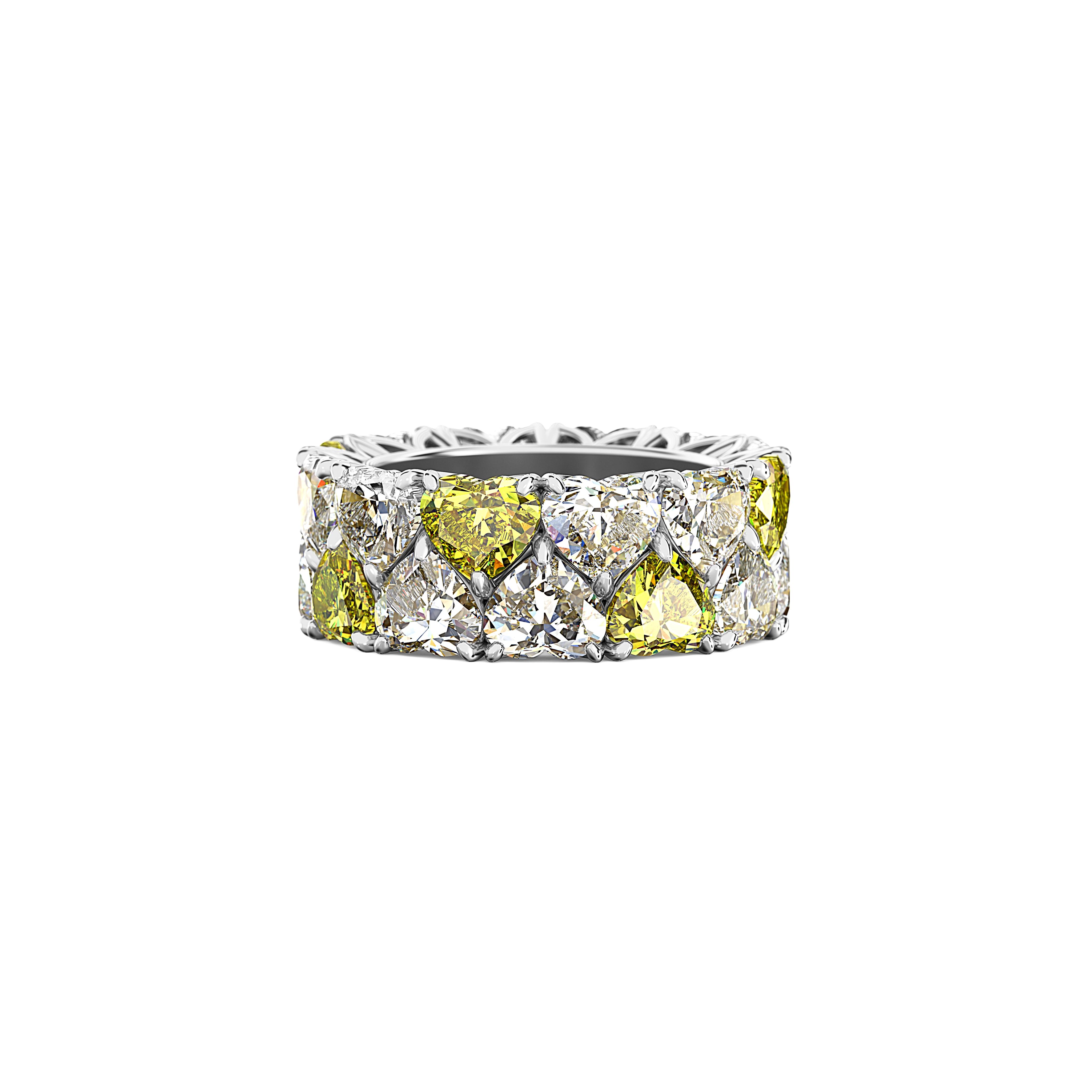 Main view of Luminous Affection Diamond Band