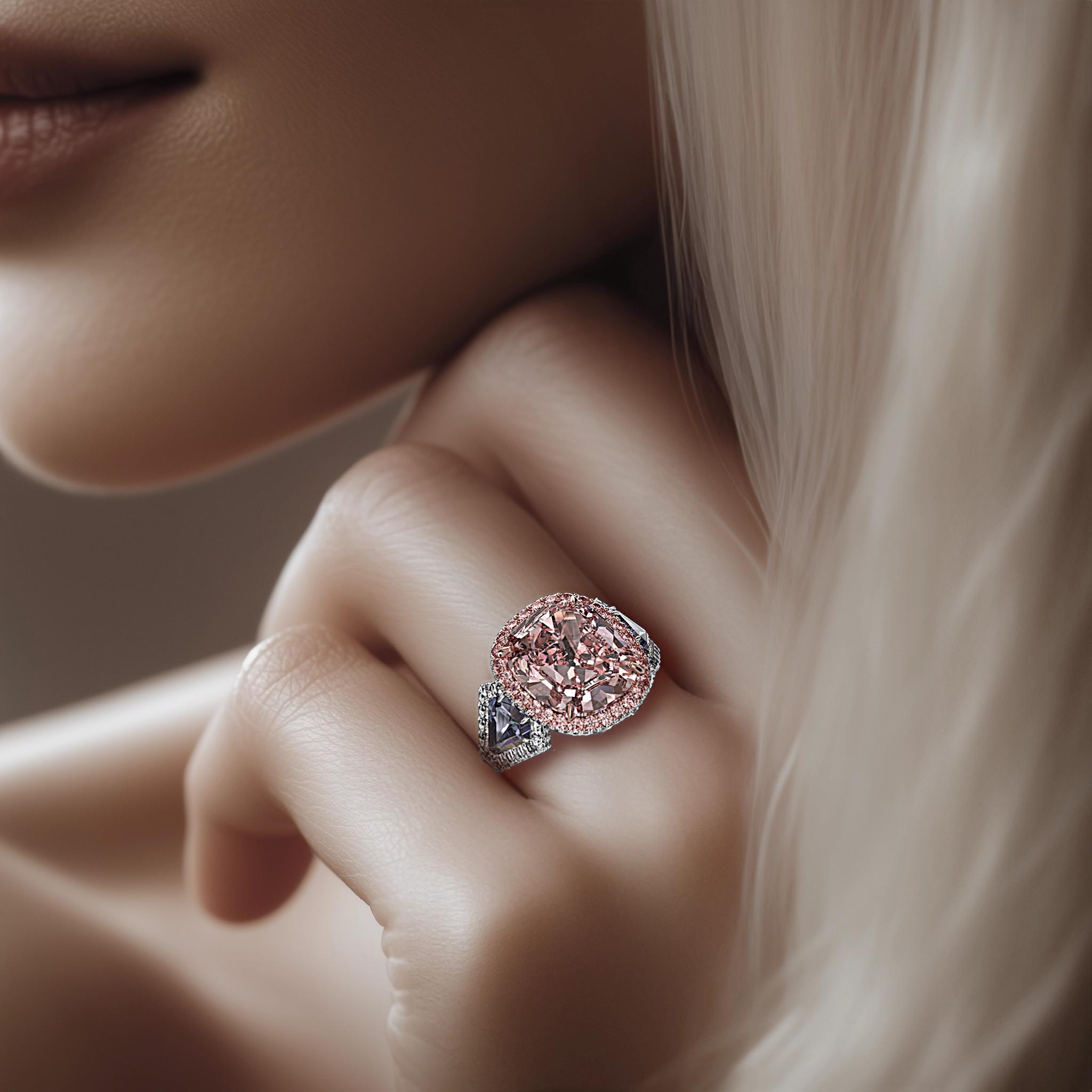 Main view of Blush Majesty Ring