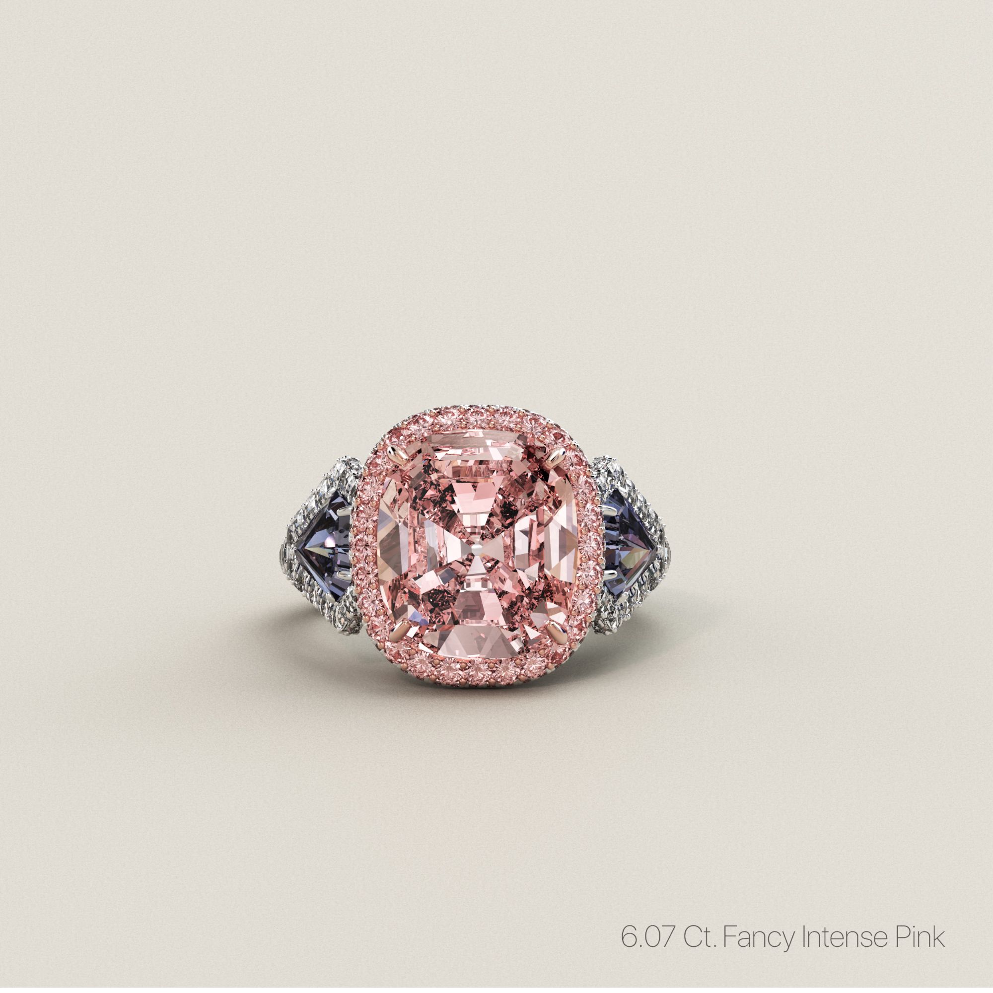 Main view of Blush Majesty Ring