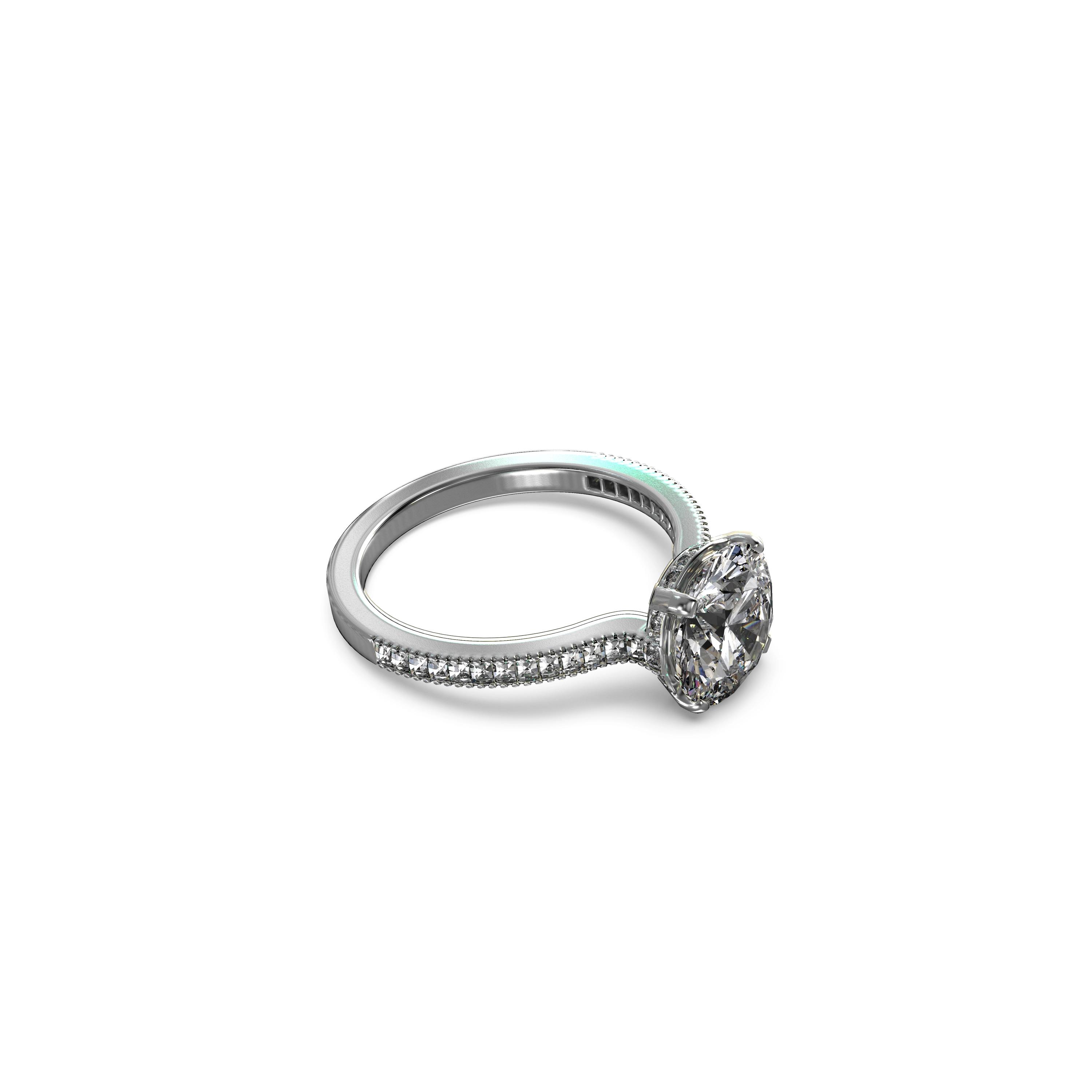 Main view of Luminous Grace Diamond Ring