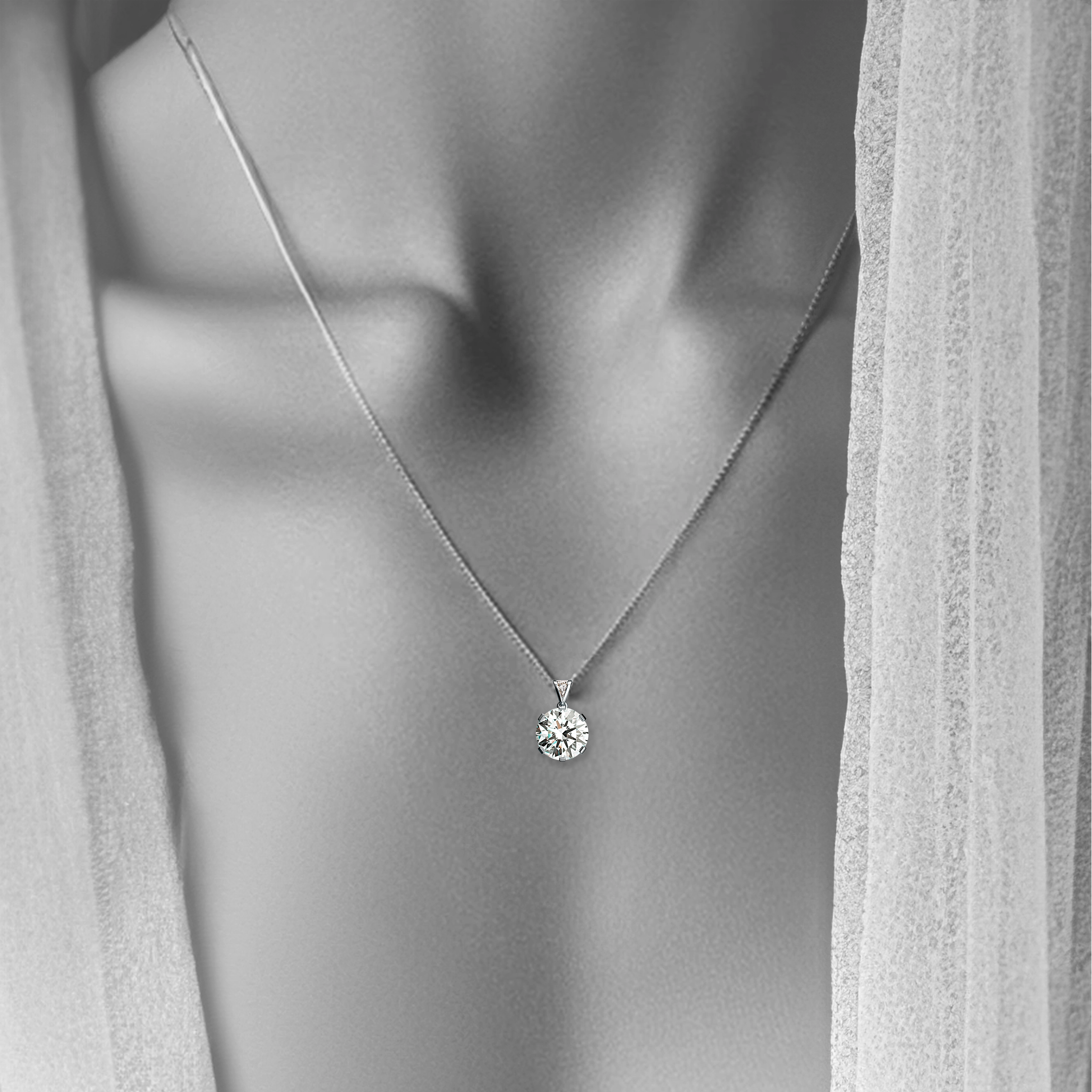 Main view of Eternal Sparkle Diamond Pendant