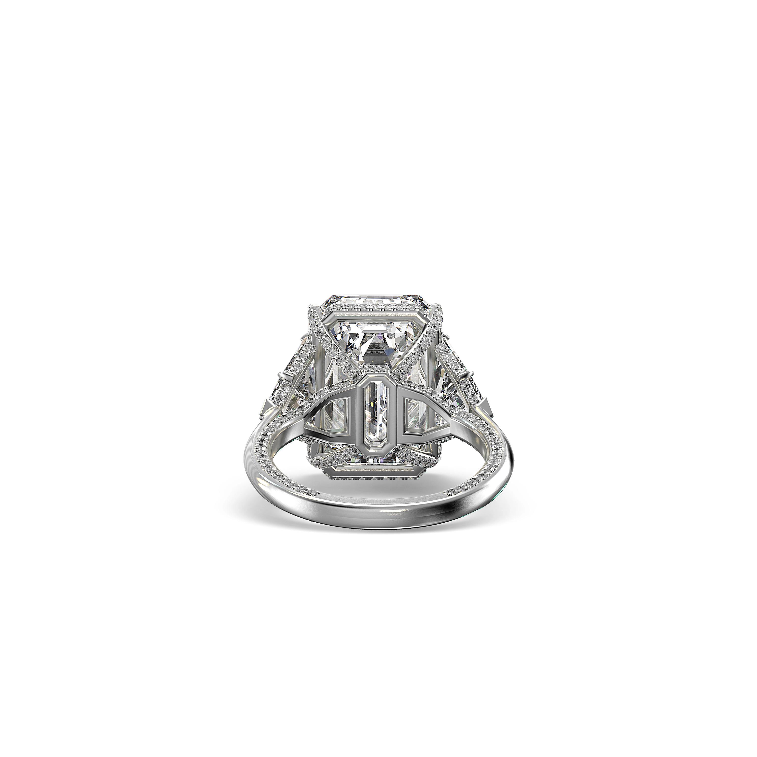 Main view of Legacy Luxe Emerald Cut Ring