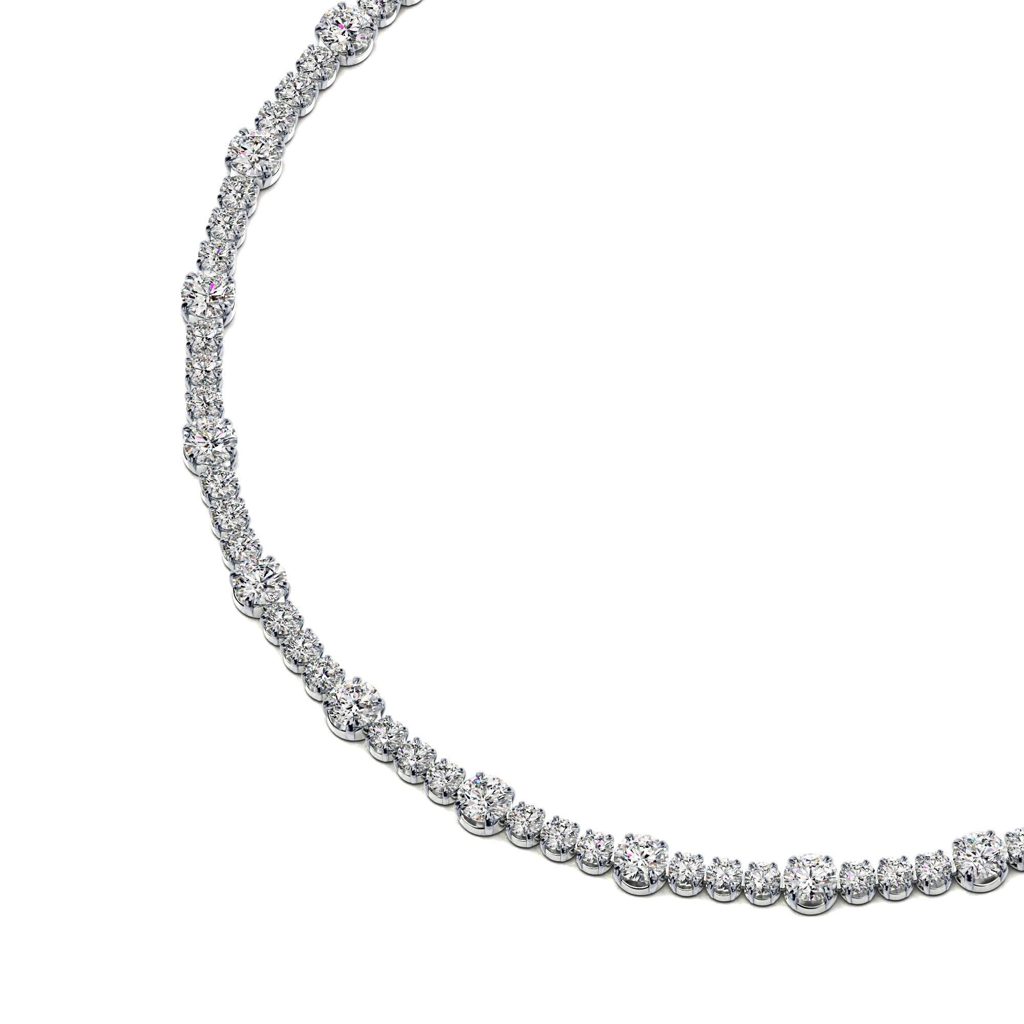 Main view of Majestic Heirloom Diamond Necklace