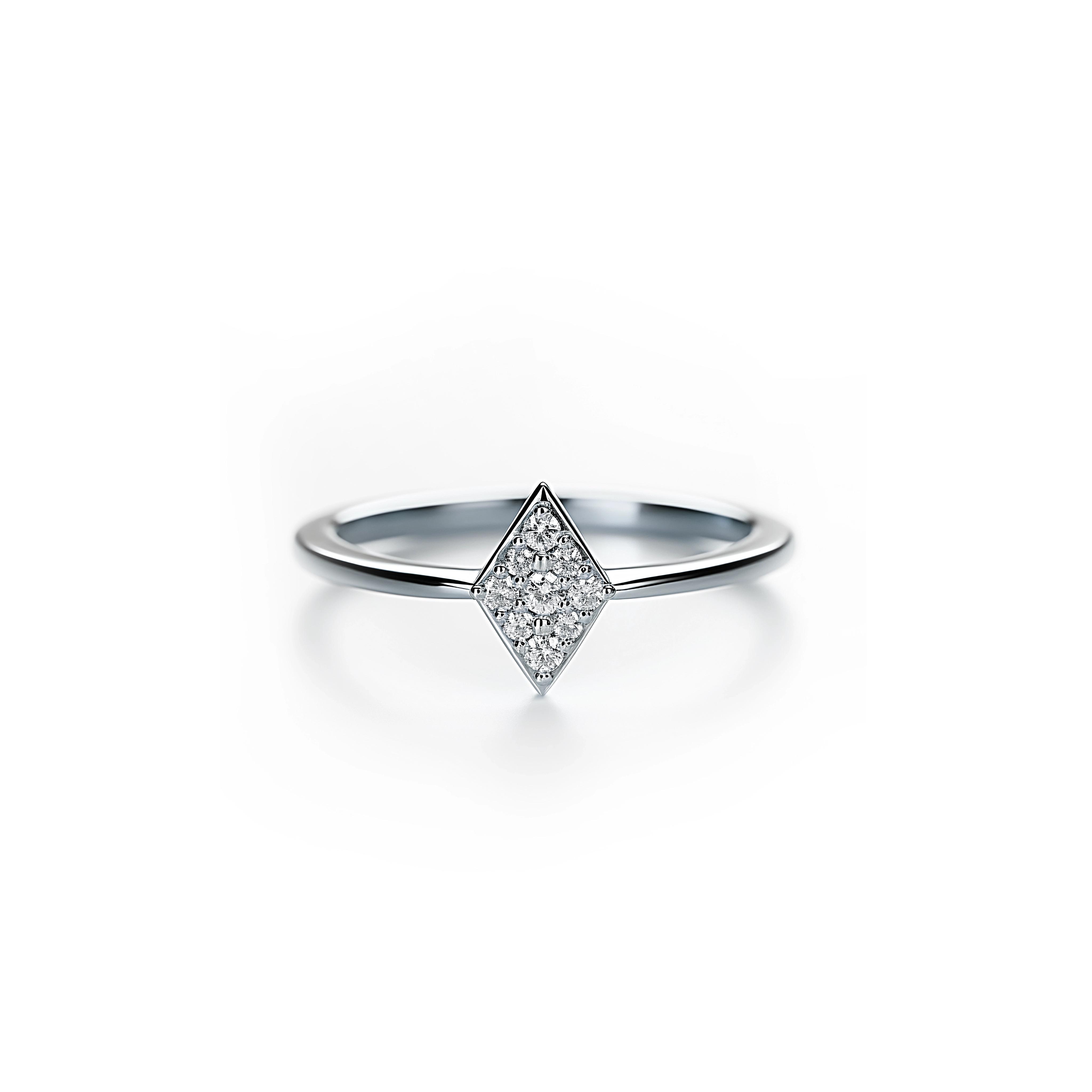 Main view of Diamond Kite Elegance Ring