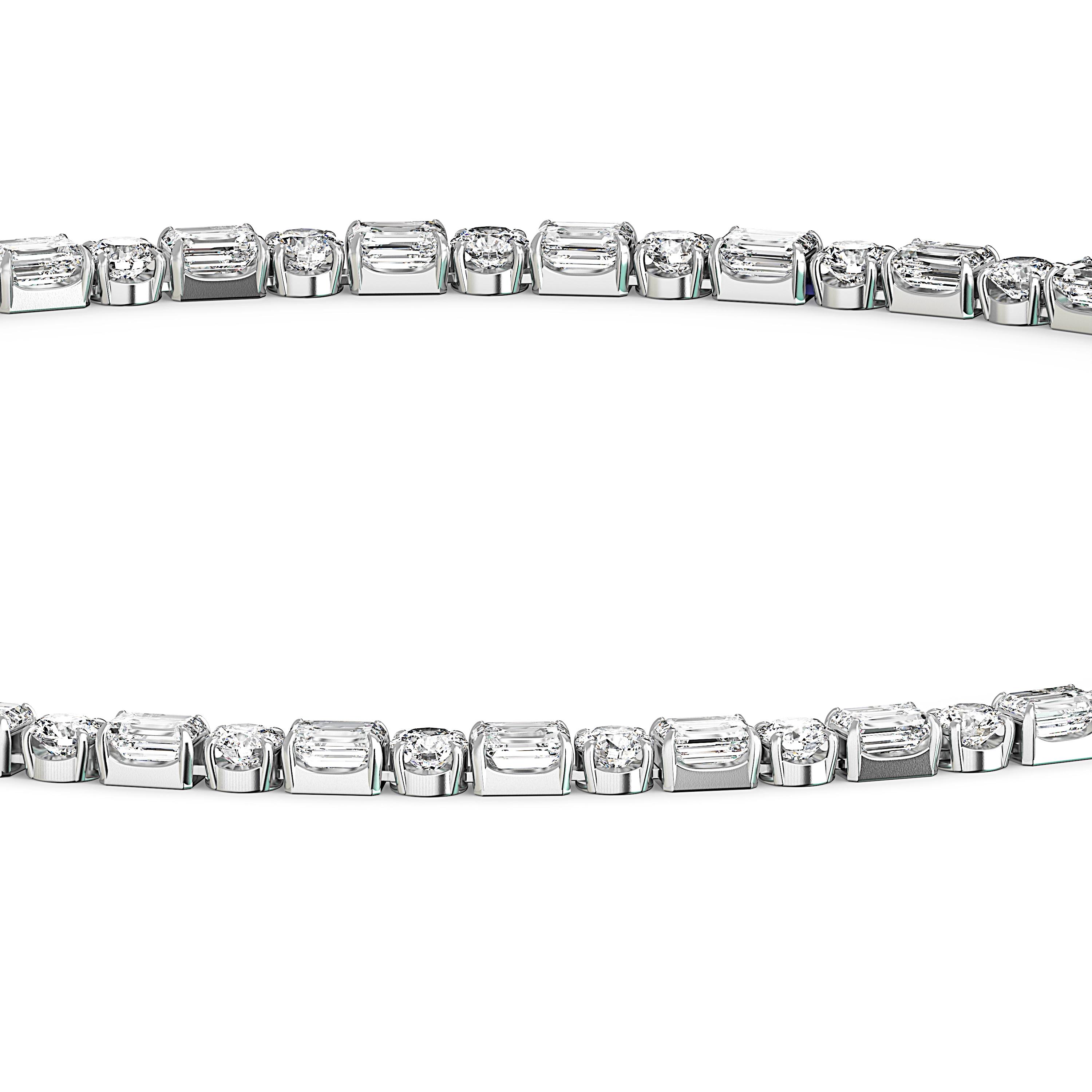 Main view of Eternal Symphony Diamond Necklace