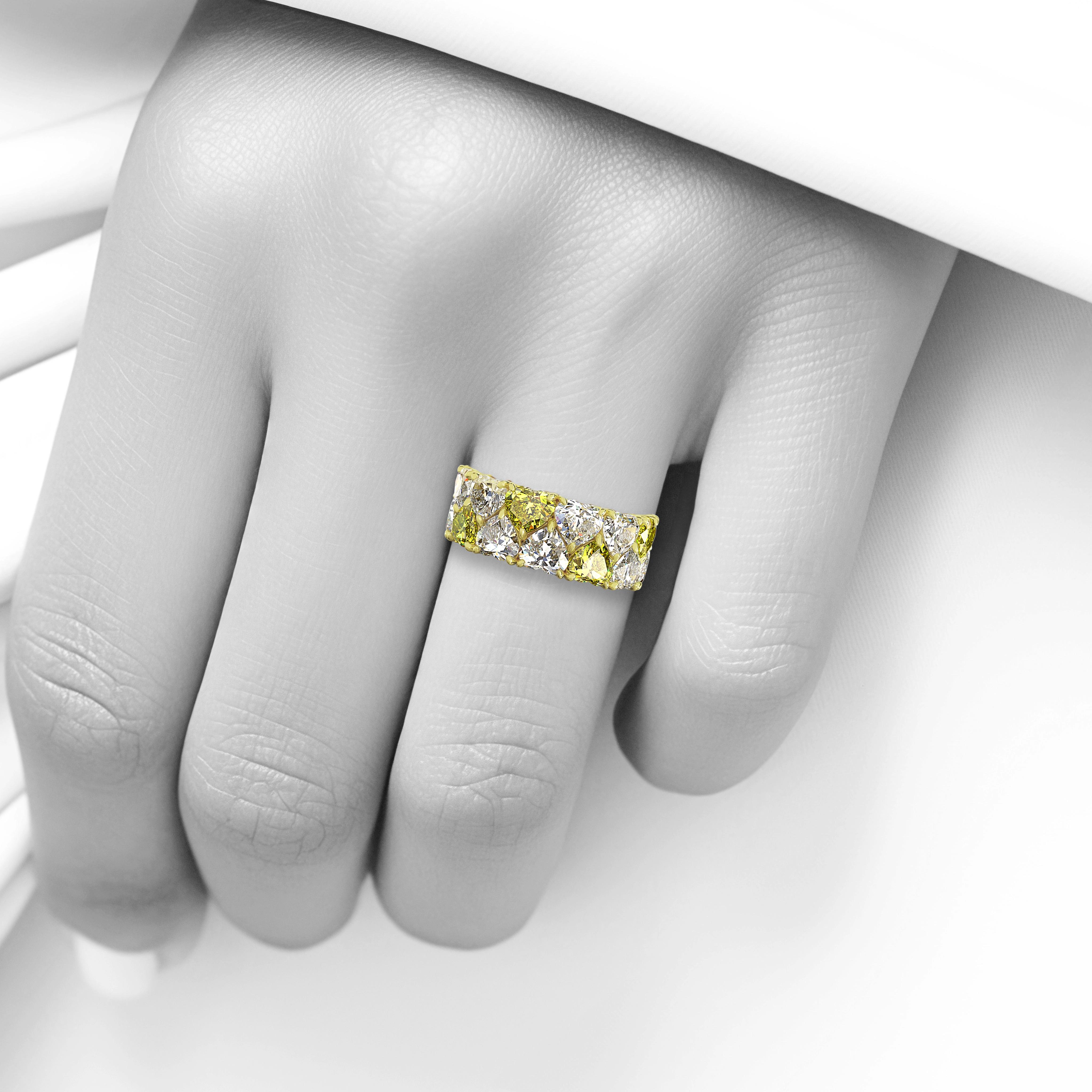 Main view of Luminous Affection Diamond Band