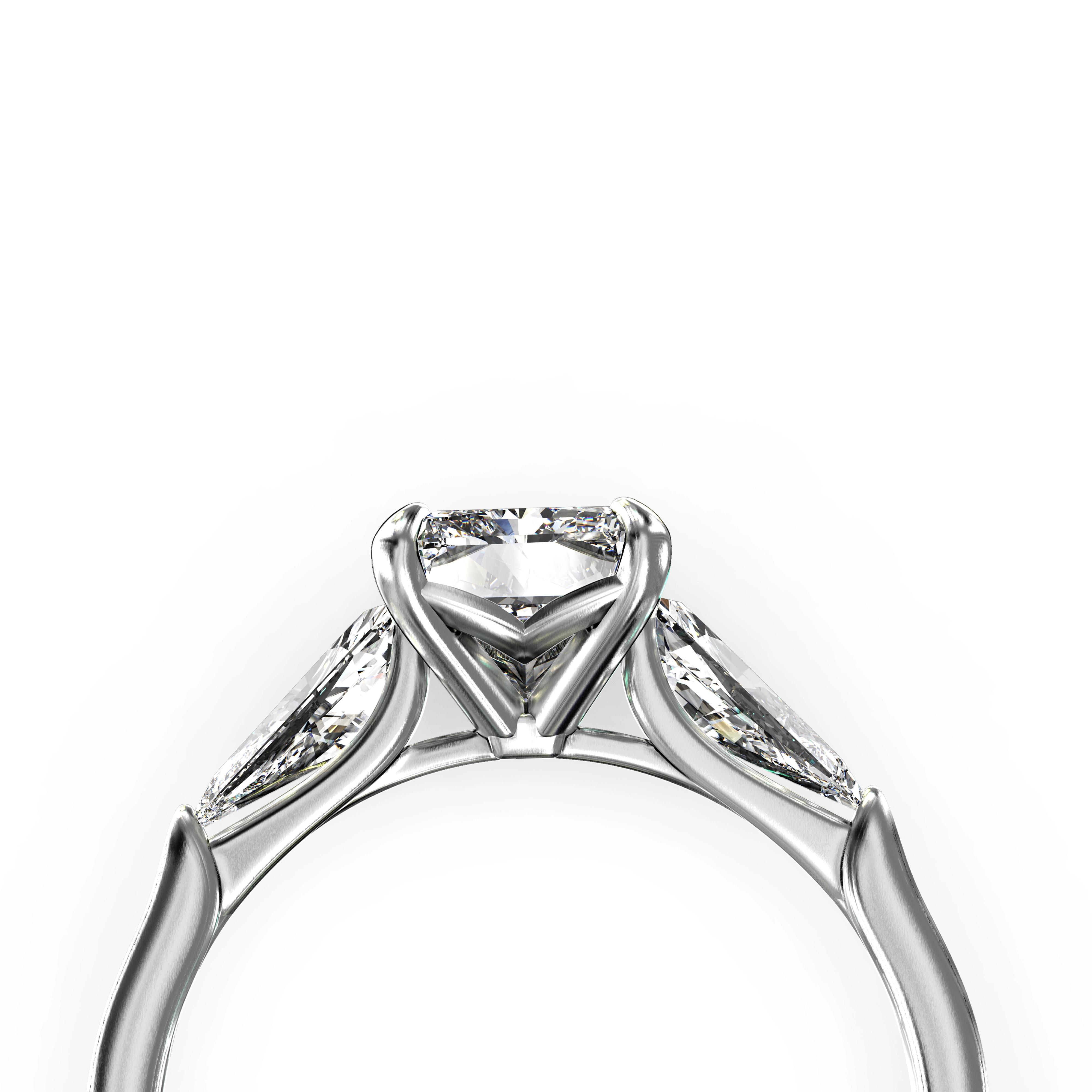 Main view of Emerald Shine Statement Ring