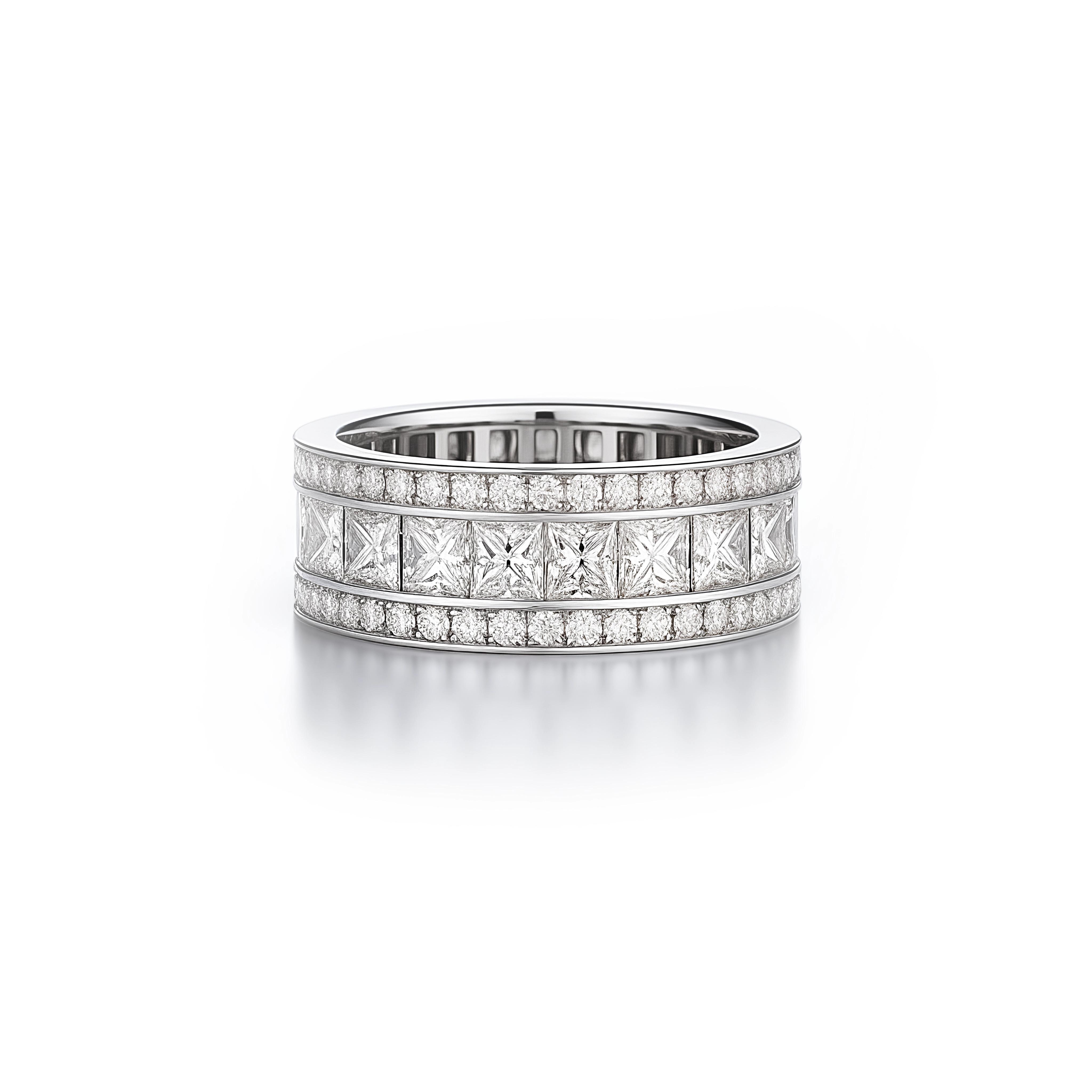 Main view of Classic Gleam Diamond Eternity Band