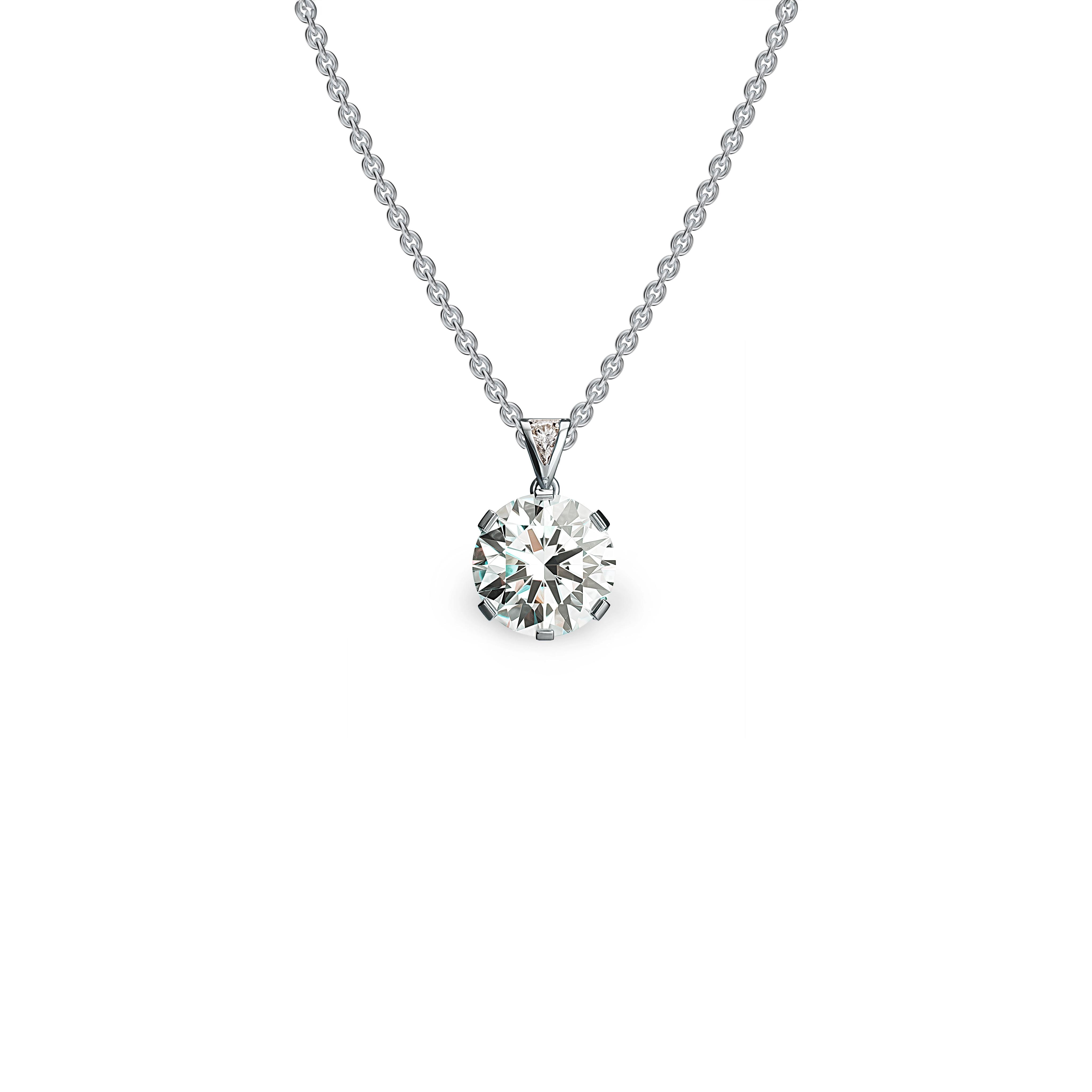 Main view of Eternal Sparkle Diamond Pendant