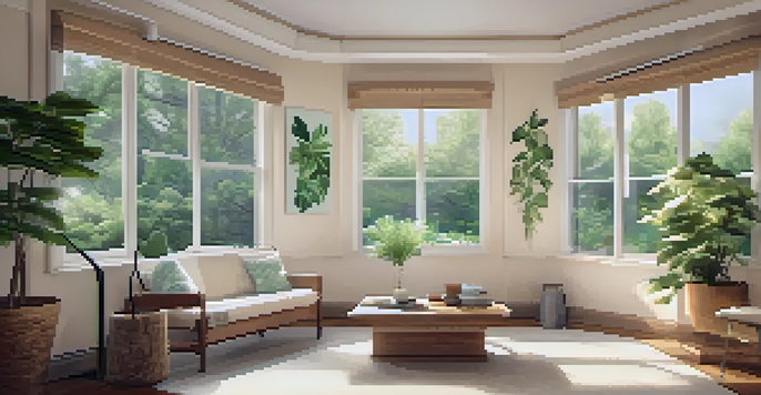 A cozy therapy room with soft lighting, comfortable seating, and nature-themed art on the walls.
