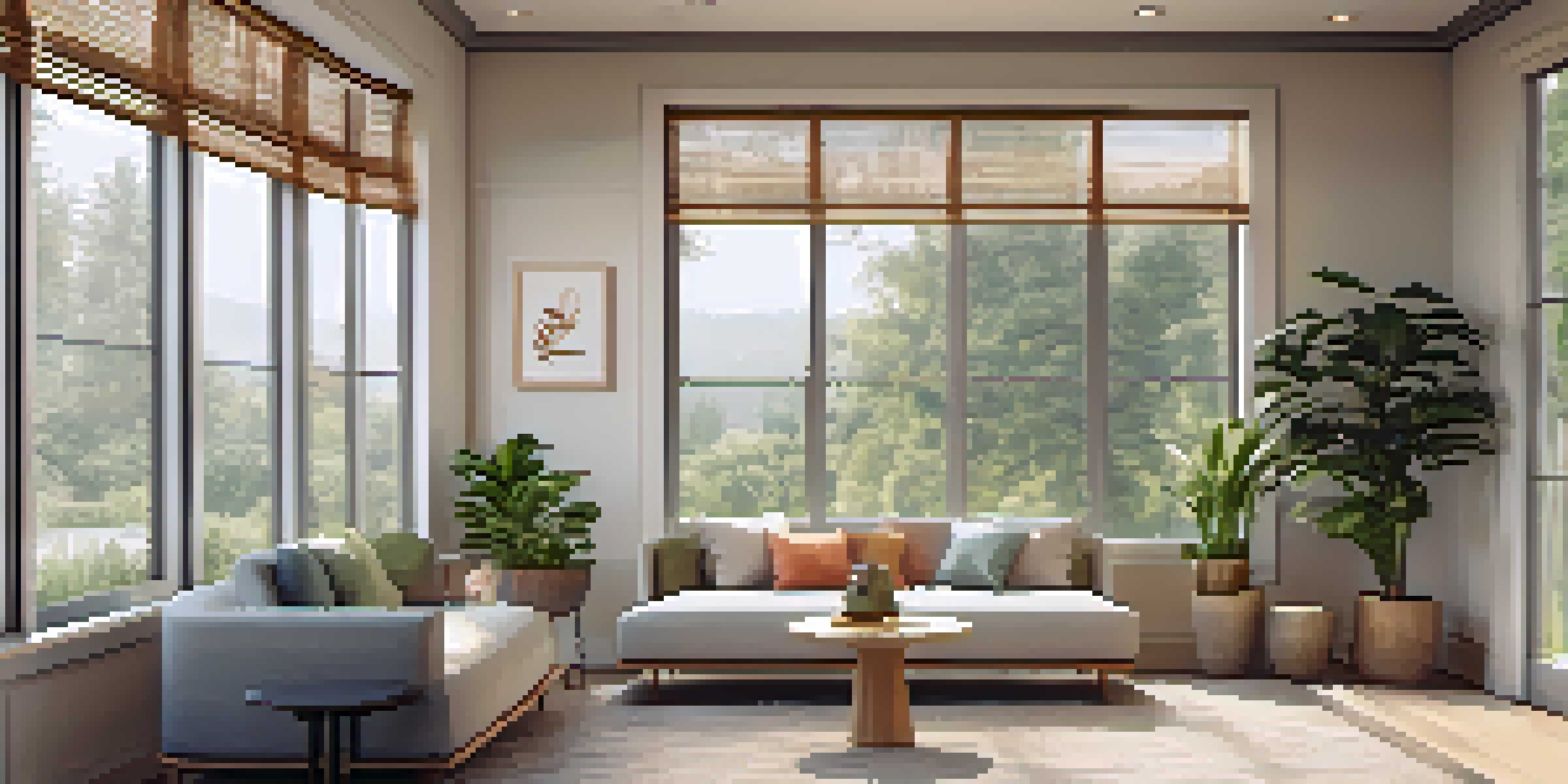 A cozy therapy room filled with natural light, comfortable seating, and calming decor.