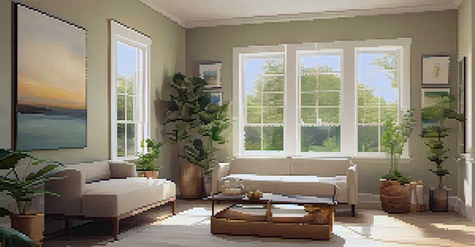 A calm therapy room with warm lighting, comfortable seating, and plants, creating a tranquil atmosphere.