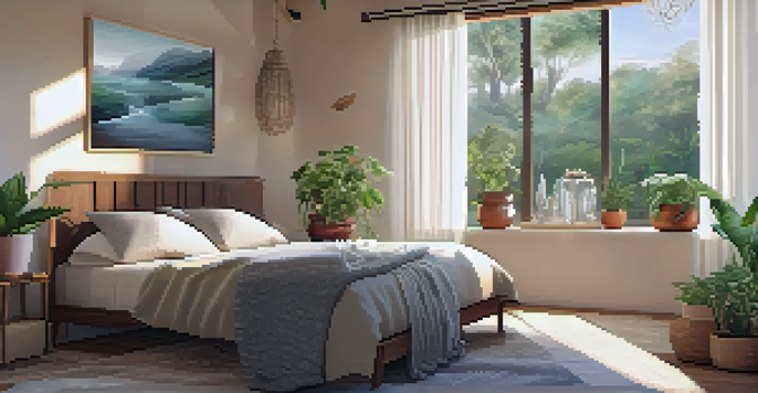 A cozy therapeutic room with soft lighting, cushions, plants, and calming decor, inviting reflection and relaxation.