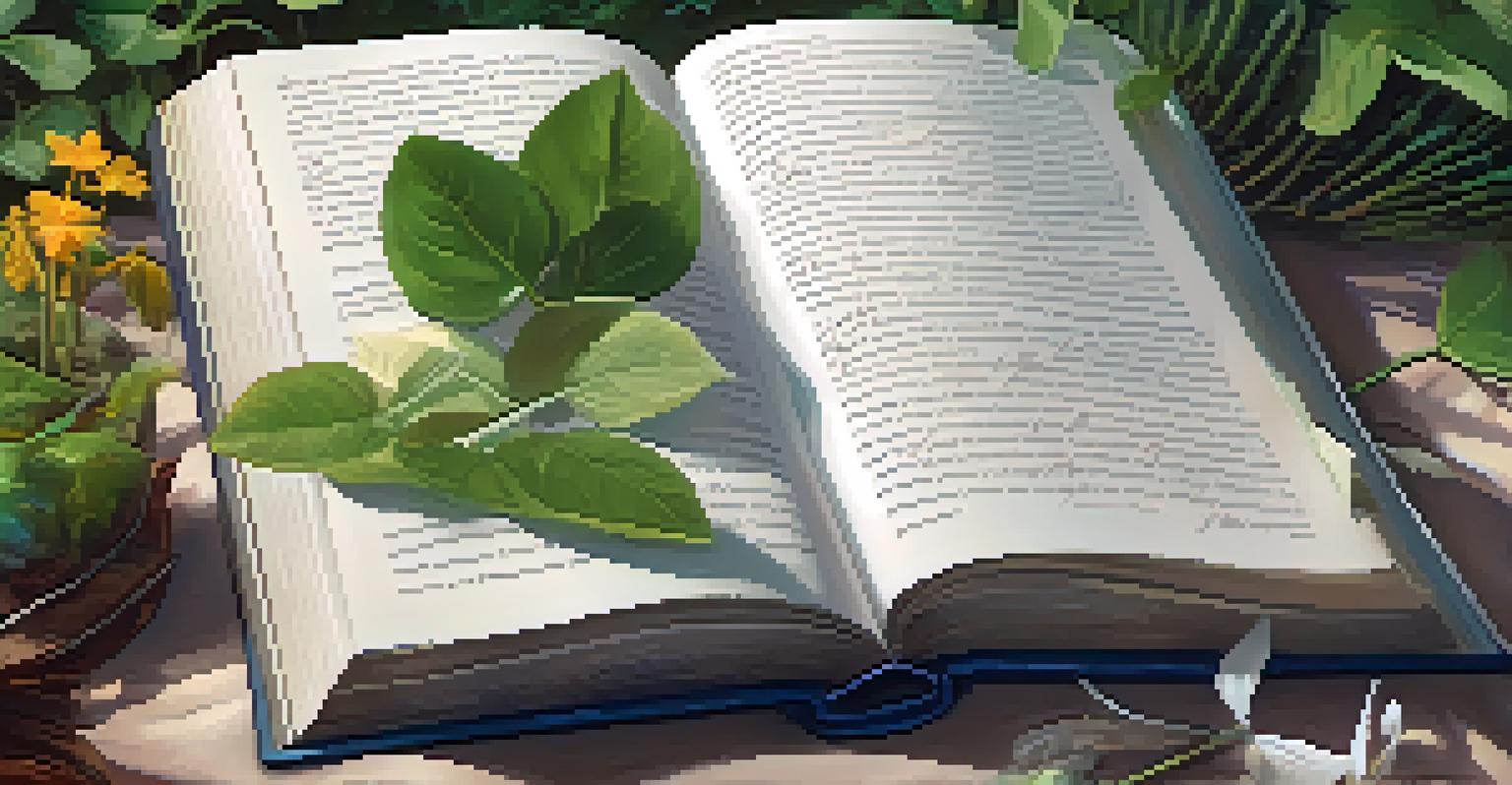 An open book on ethics surrounded by natural elements, with handwritten notes on informed consent illuminated by soft light.