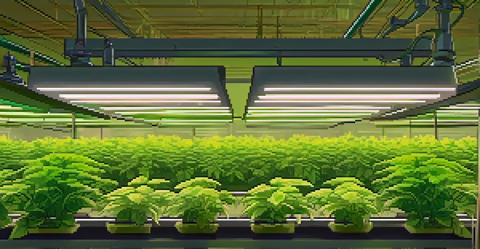 An indoor garden setup for growing entheogenic plants, showcasing shelves of healthy plants under bright artificial lights.