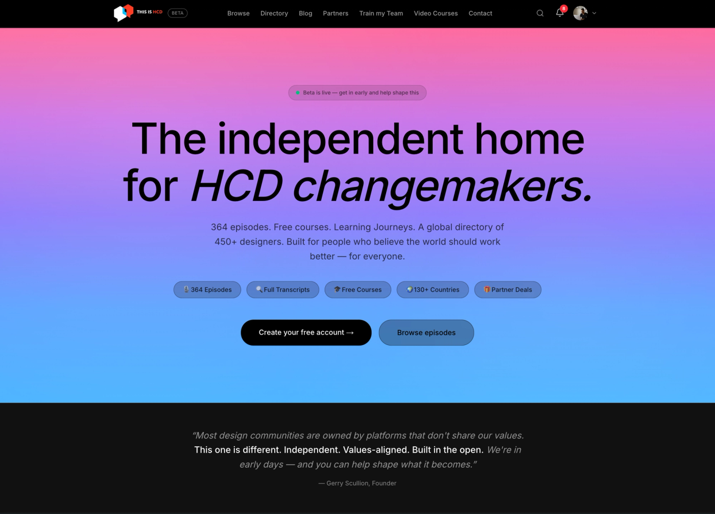 This is HCD ürün arayüzü