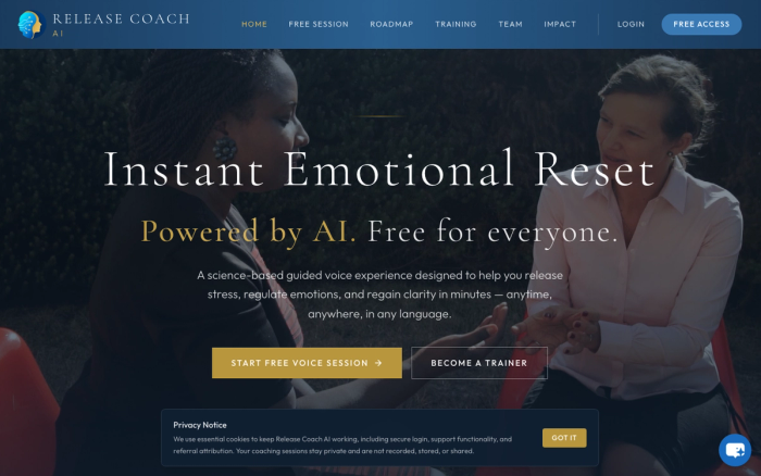 Release Coach AI product screenshot
