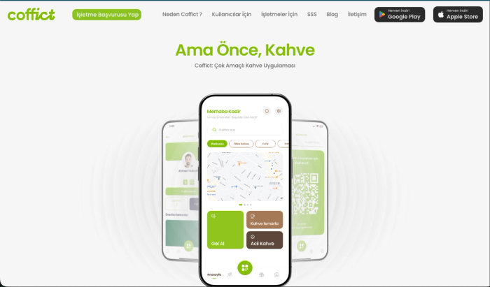 Coffict product screenshot