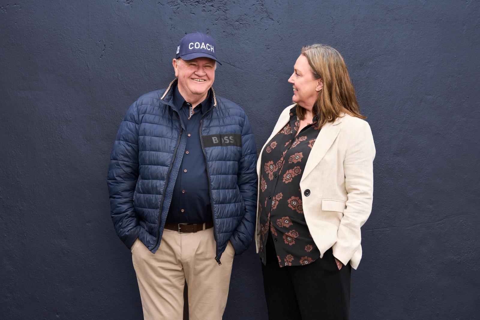 Tony Mounce & Pip McCab portrait