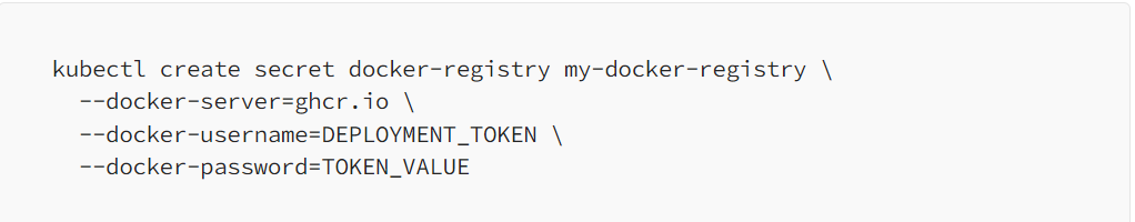 create a Docker registry 