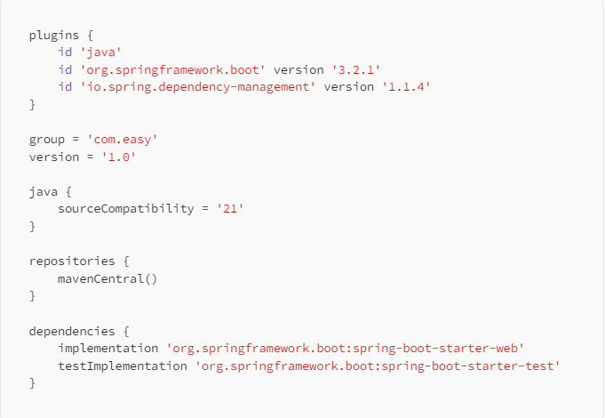 Add neccessary dependencies to build.gradle