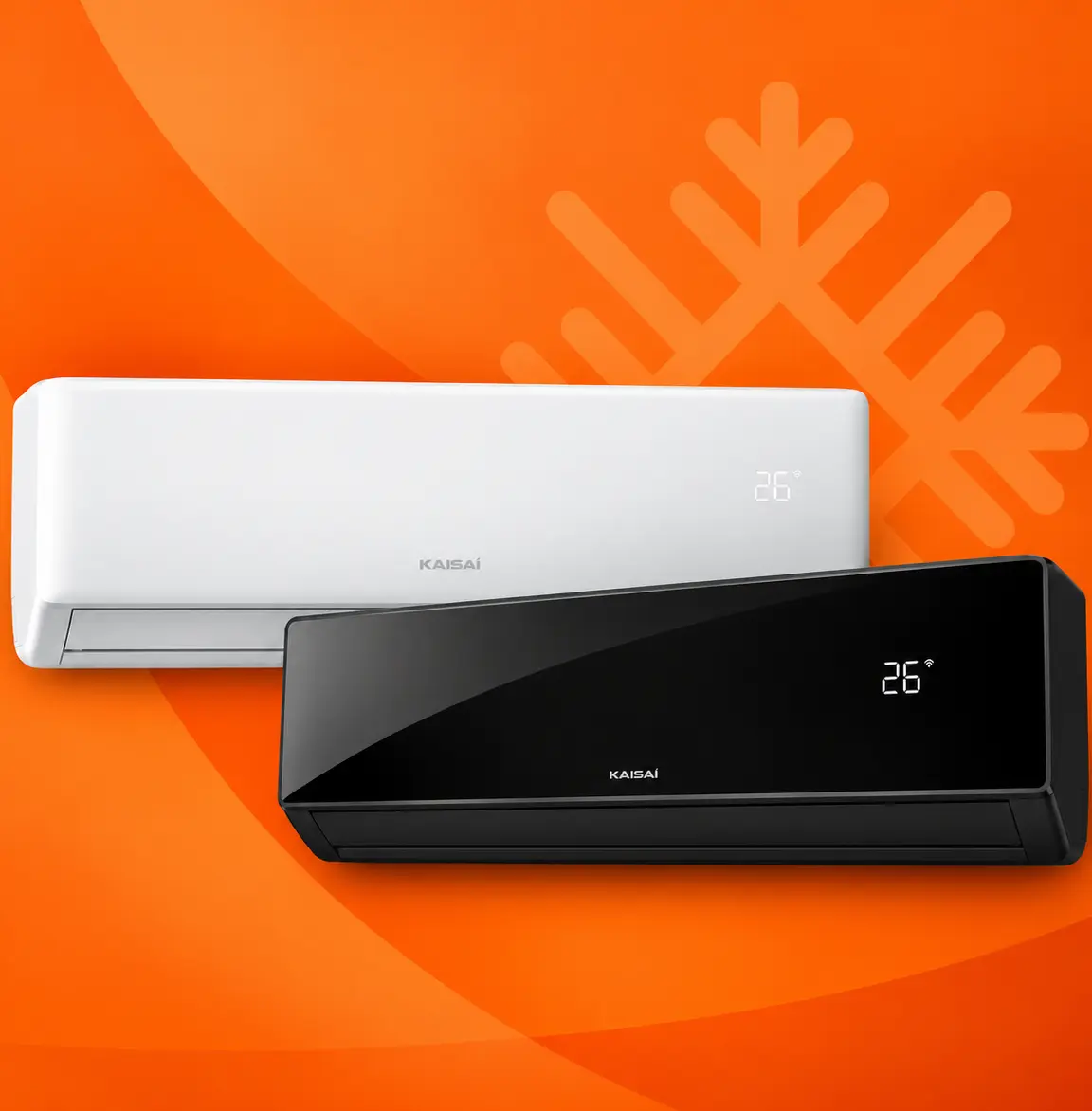 bilde av svart og hvit varmepumpe innedel pro heat+