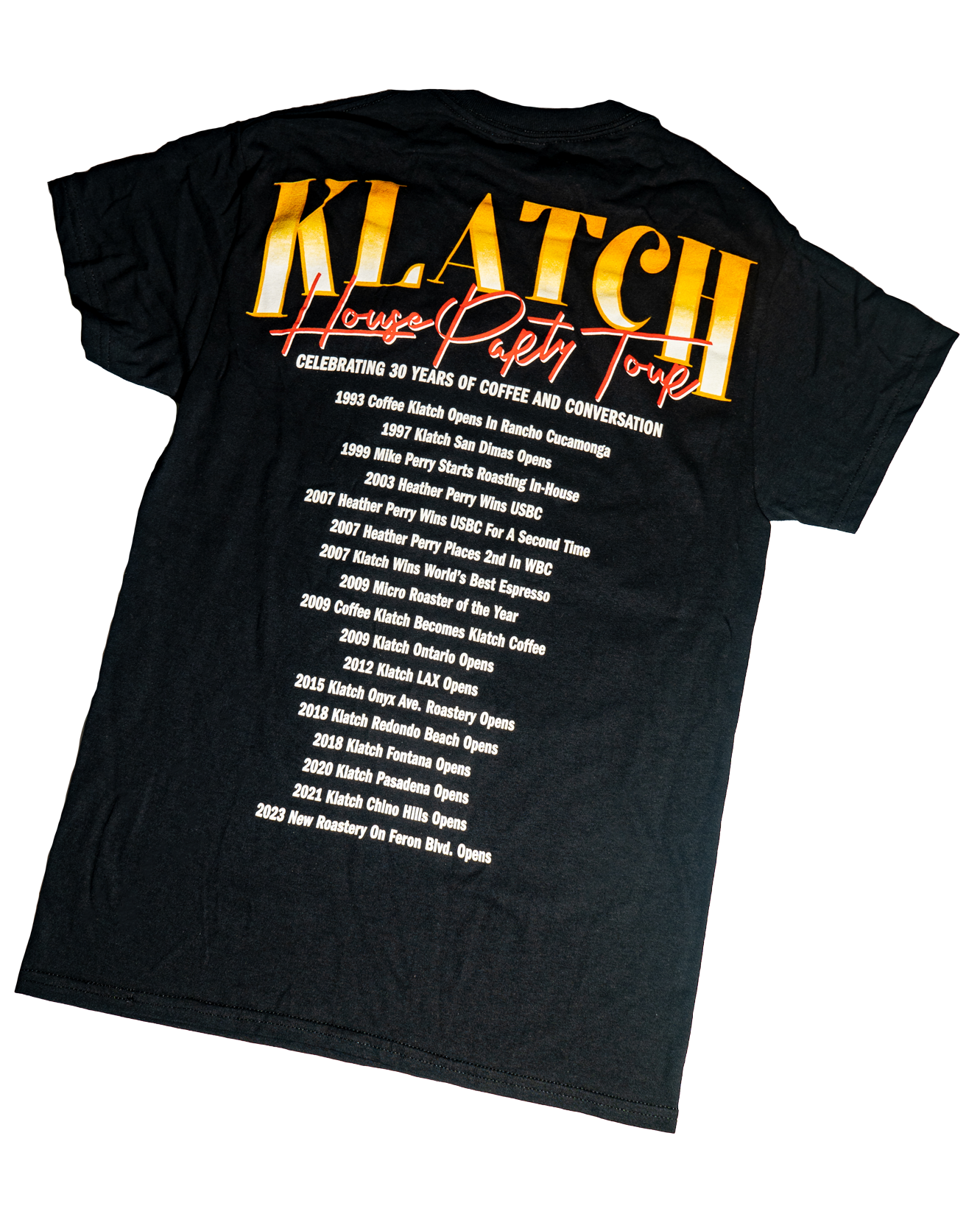 Klatch House Party T-Shirt | 100% Cotton T-Shirt - Back