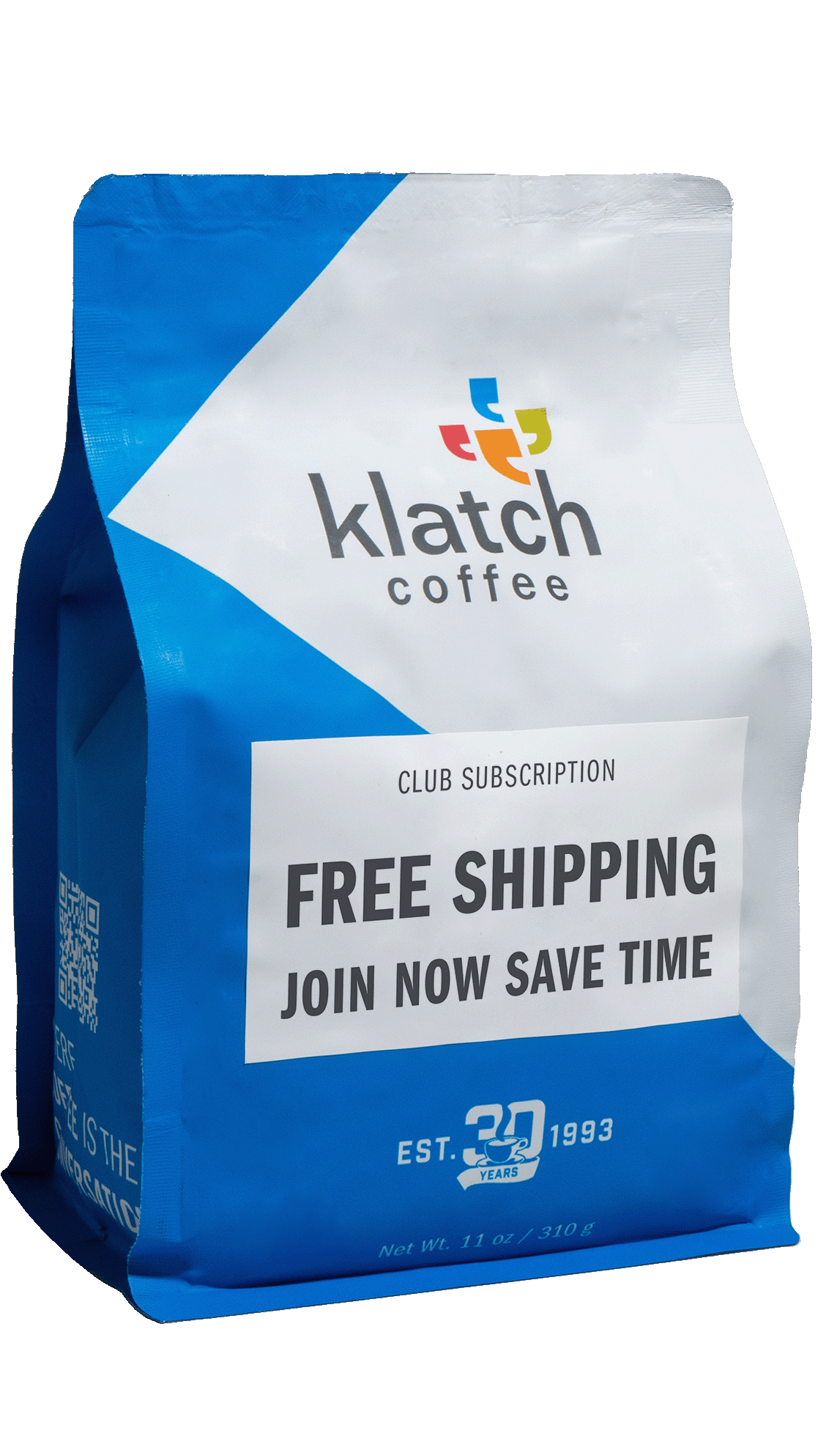 Coffee Bag with Free Shipping on Label