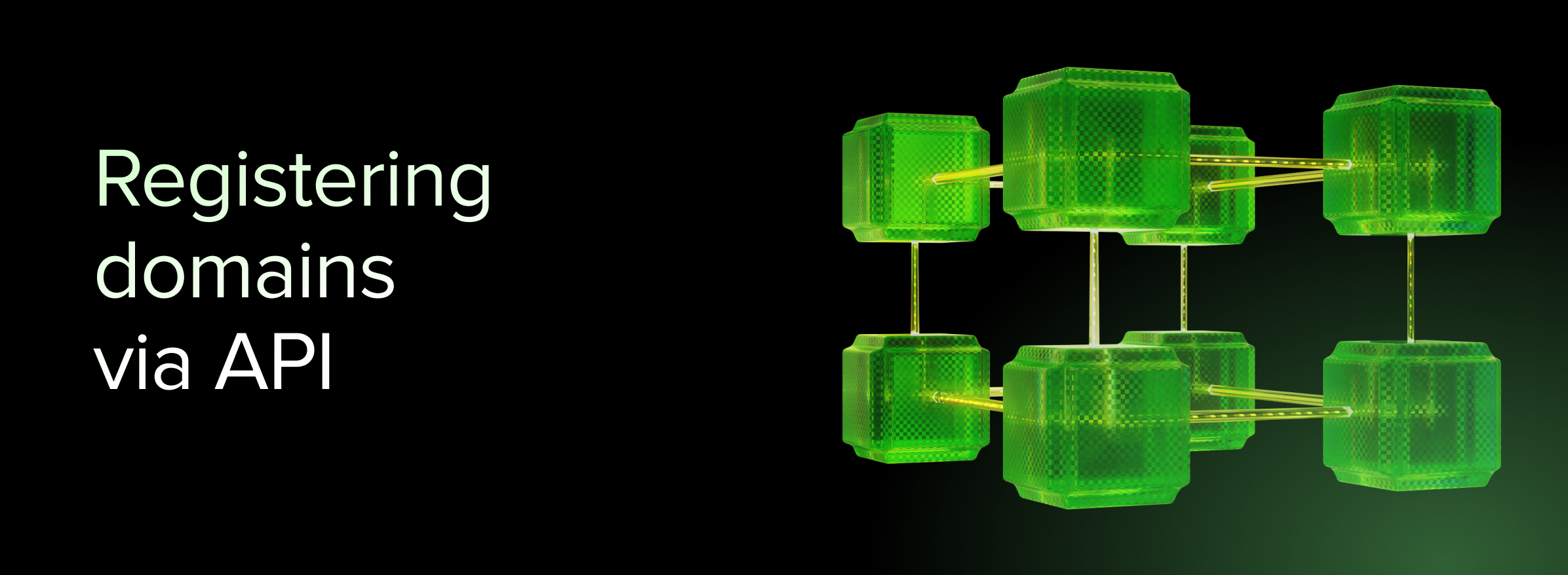 Registering domains via API