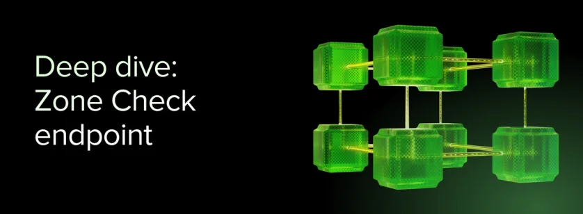 Deep dive: Zone Check endpoint