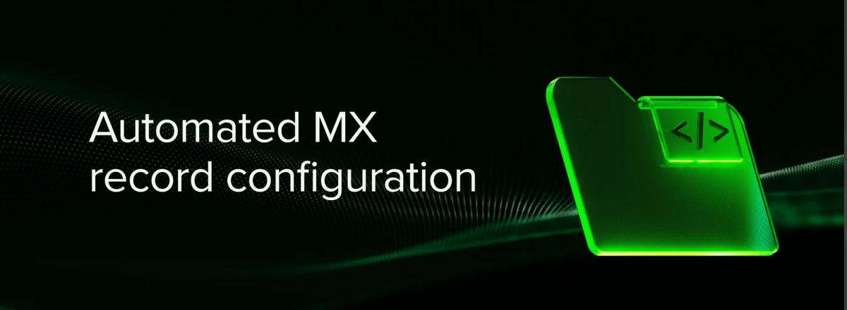 Automate MX record configuration
