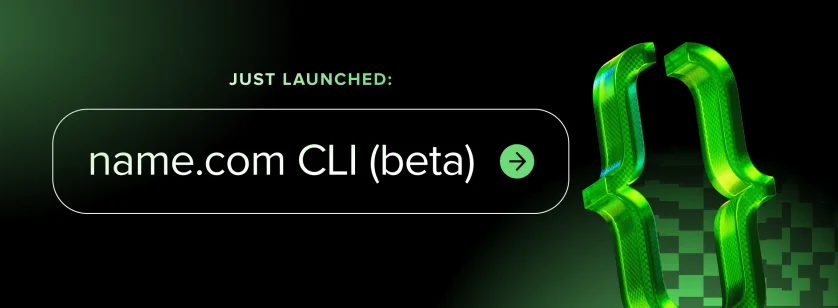 Just launched: name.com CLI (beta)